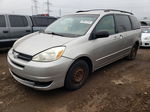 2005 Toyota Sienna Ce Silver vin: 5TDZA23C35S275355