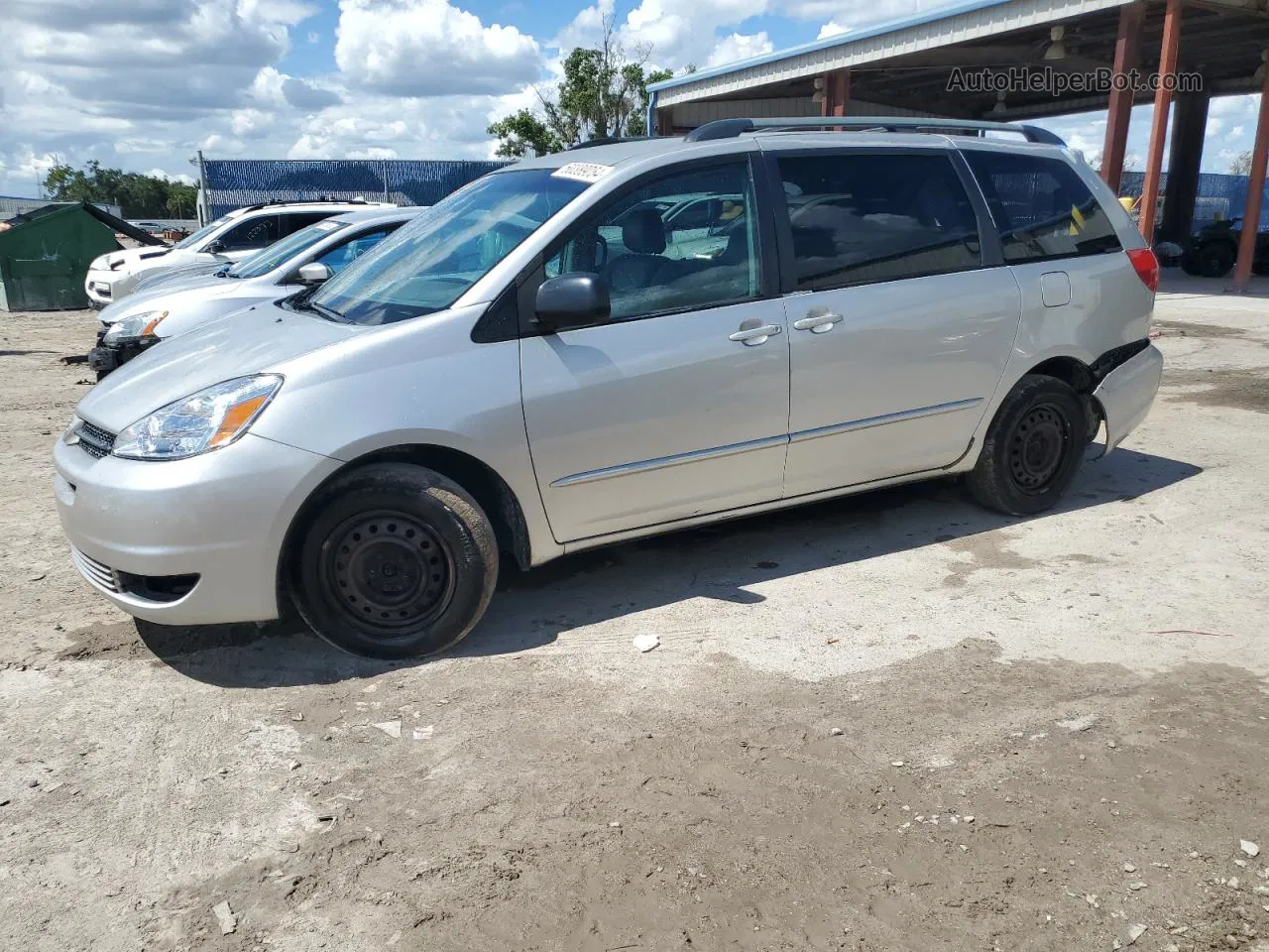 2004 Toyota Sienna Ce Золотой vin: 5TDZA23C44S049453