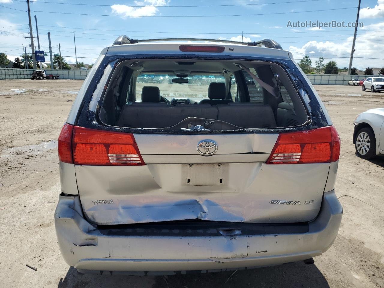 2004 Toyota Sienna Ce Золотой vin: 5TDZA23C44S049453