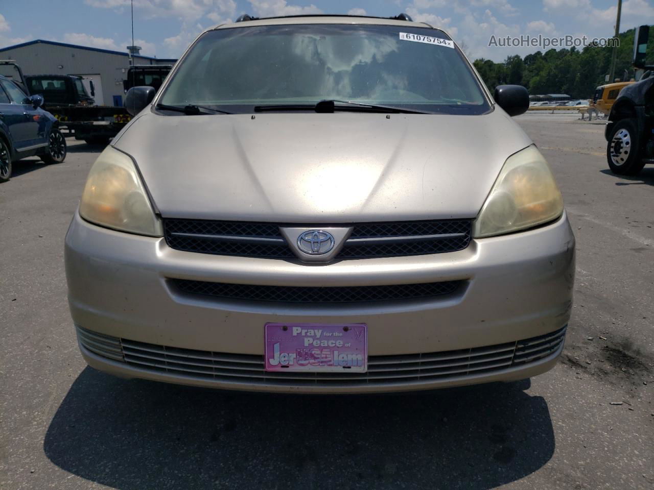 2004 Toyota Sienna Ce Золотой vin: 5TDZA23C44S161850