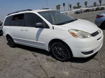 2005 Toyota Sienna Ce White vin: 5TDZA23C45S278975