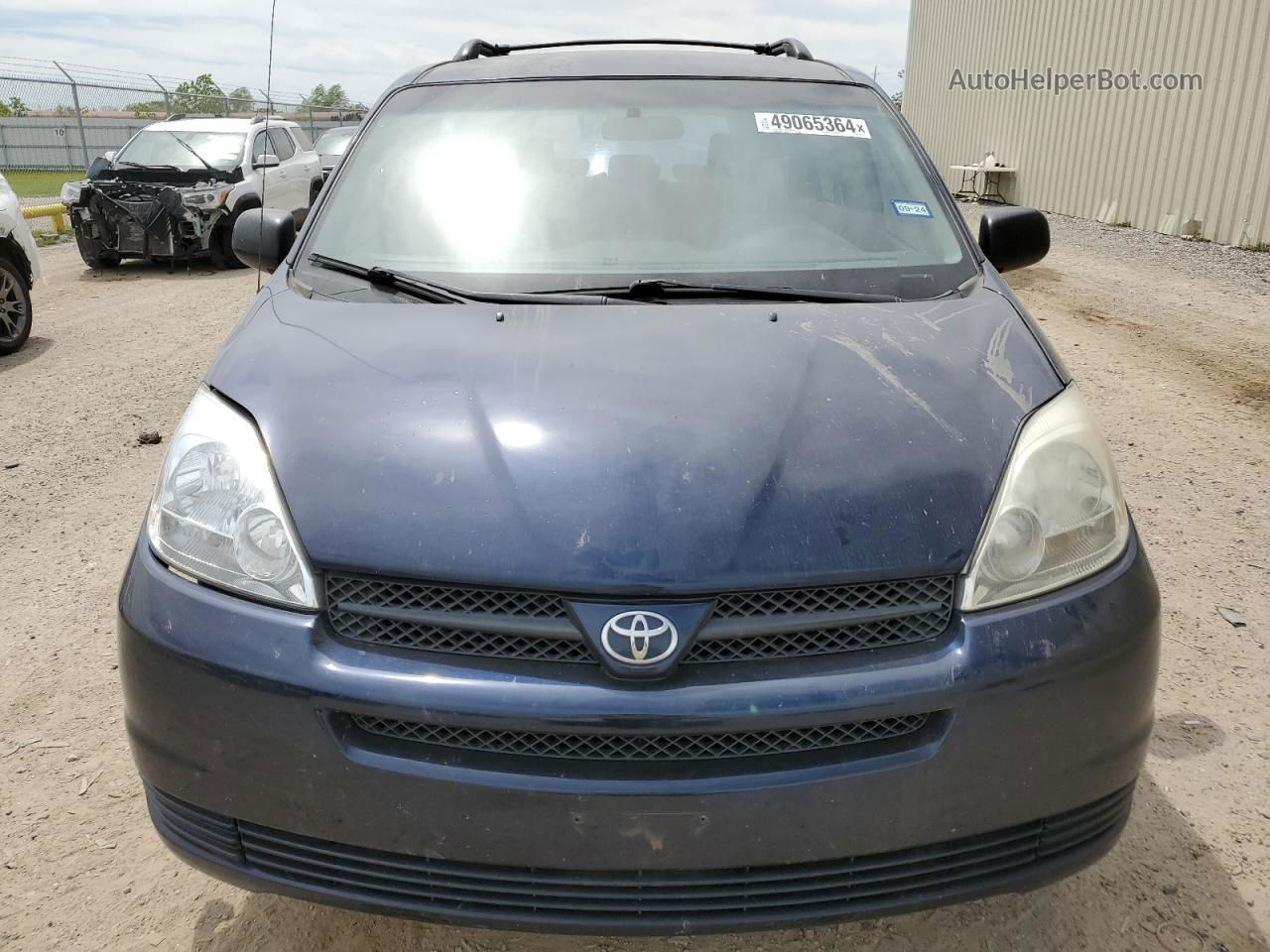 2004 Toyota Sienna Ce Blue vin: 5TDZA23C54S034783