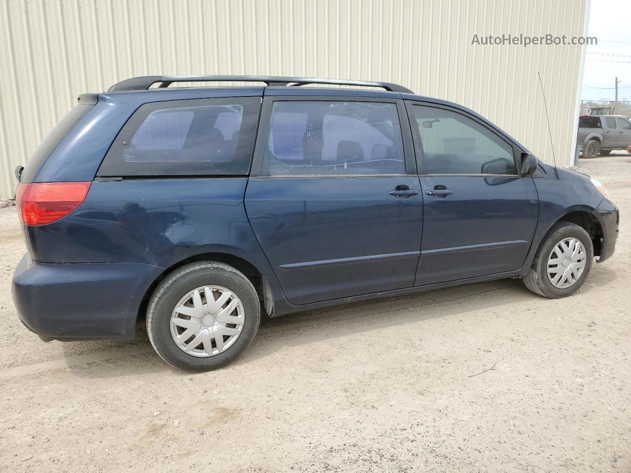 2004 Toyota Sienna Ce Blue vin: 5TDZA23C54S034783