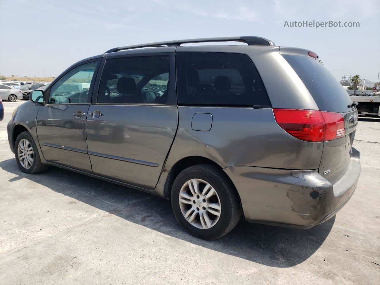 2004 Toyota Sienna Ce Gray vin: 5TDZA23C54S115962