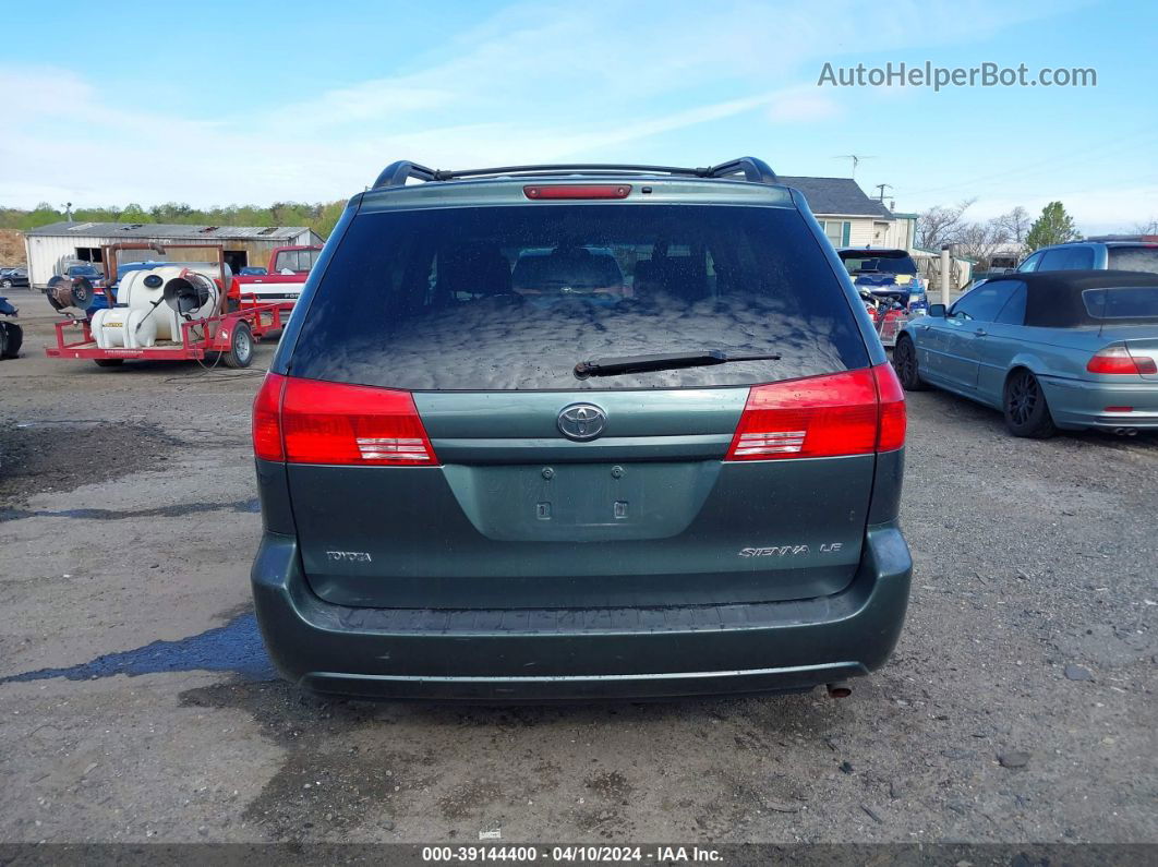 2004 Toyota Sienna Le Green vin: 5TDZA23C64S071602