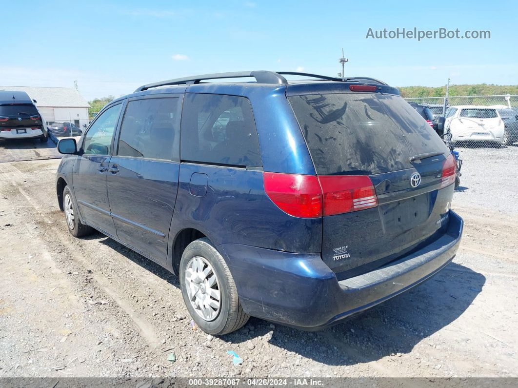 2005 Toyota Sienna Le Dark Blue vin: 5TDZA23C65S233732