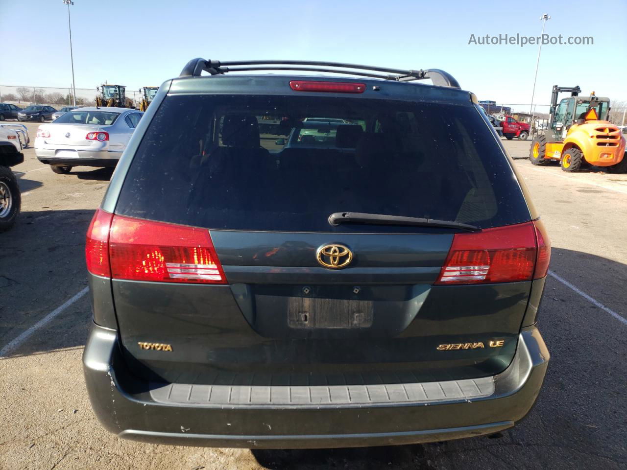 2004 Toyota Sienna Ce Green vin: 5TDZA23C74S125831