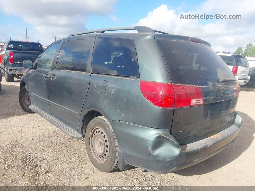 2004 Toyota Sienna Le Зеленый vin: 5TDZA23C74S130995