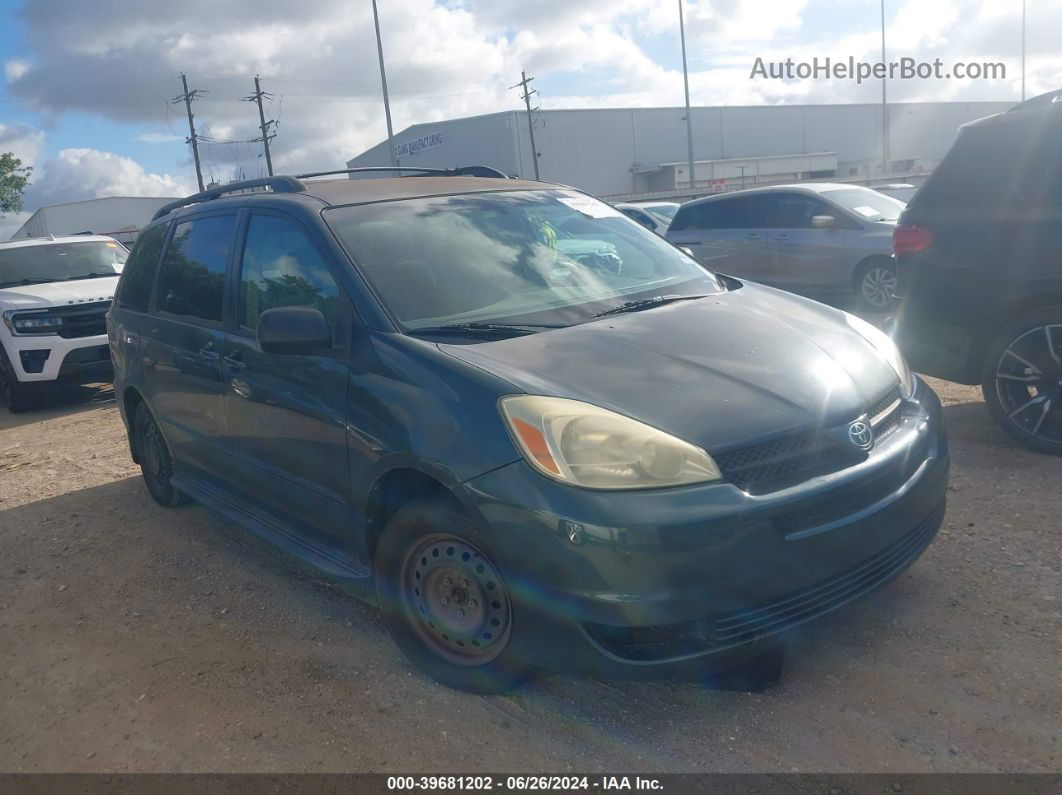 2004 Toyota Sienna Le Green vin: 5TDZA23C74S130995