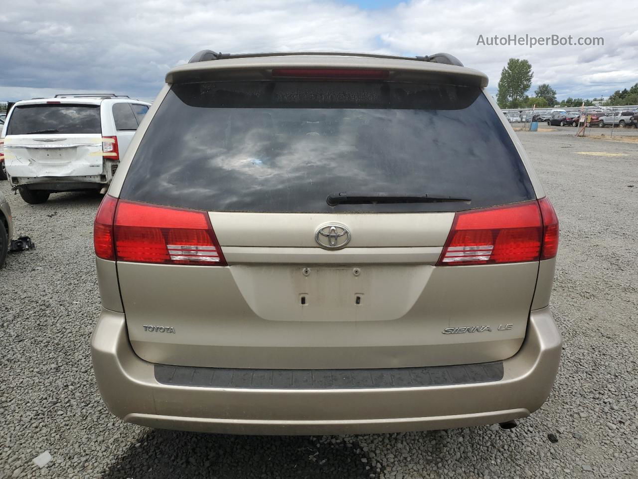 2004 Toyota Sienna Ce Tan vin: 5TDZA23C74S149966