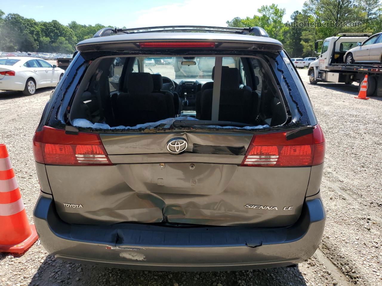 2004 Toyota Sienna Ce Charcoal vin: 5TDZA23C74S199766