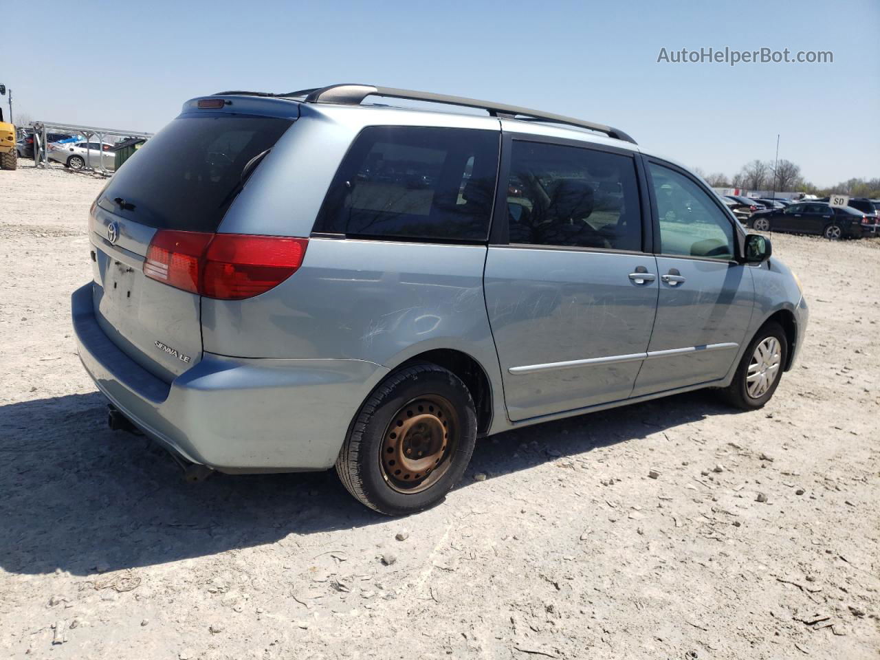 2005 Toyota Sienna Ce Синий vin: 5TDZA23C75S274208