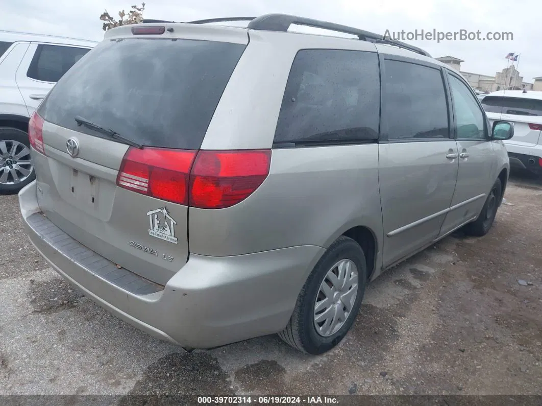 2005 Toyota Sienna Le Tan vin: 5TDZA23C75S296967