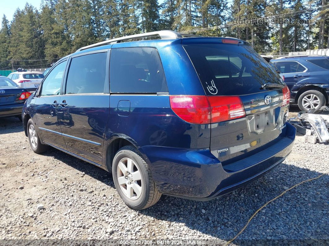 2005 Toyota Sienna Le Dark Blue vin: 5TDZA23C75S318336