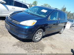 2005 Toyota Sienna Le Dark Blue vin: 5TDZA23C75S318336