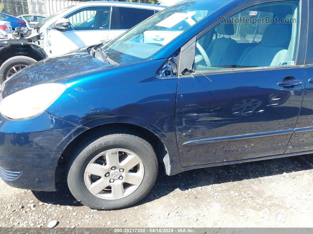 2005 Toyota Sienna Le Dark Blue vin: 5TDZA23C75S318336