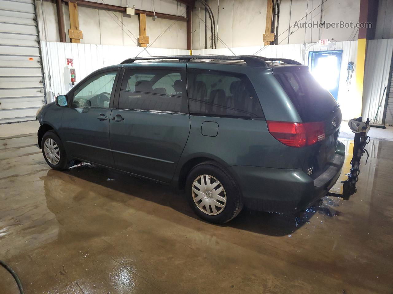 2005 Toyota Sienna Ce Green vin: 5TDZA23C75S376673