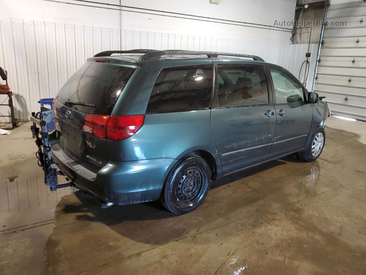 2005 Toyota Sienna Ce Зеленый vin: 5TDZA23C75S376673