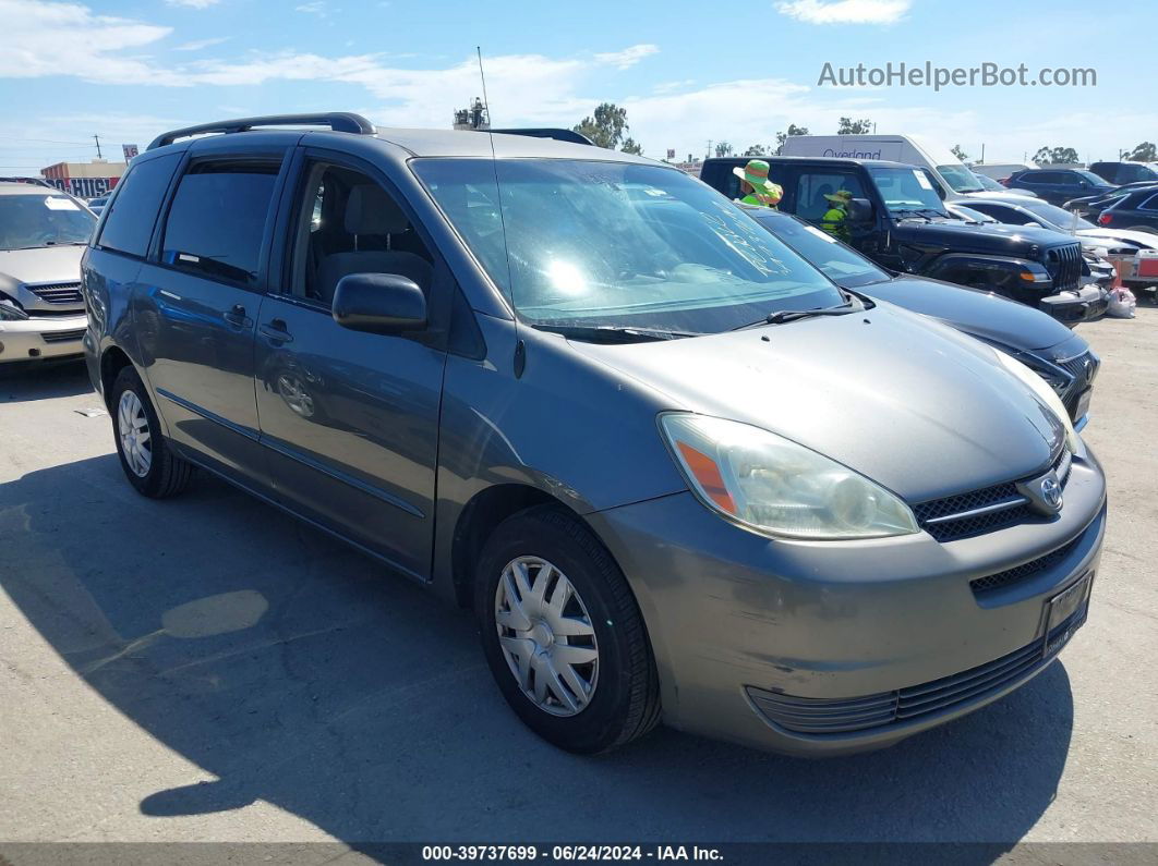 2004 Toyota Sienna Le Gray vin: 5TDZA23C84S191238