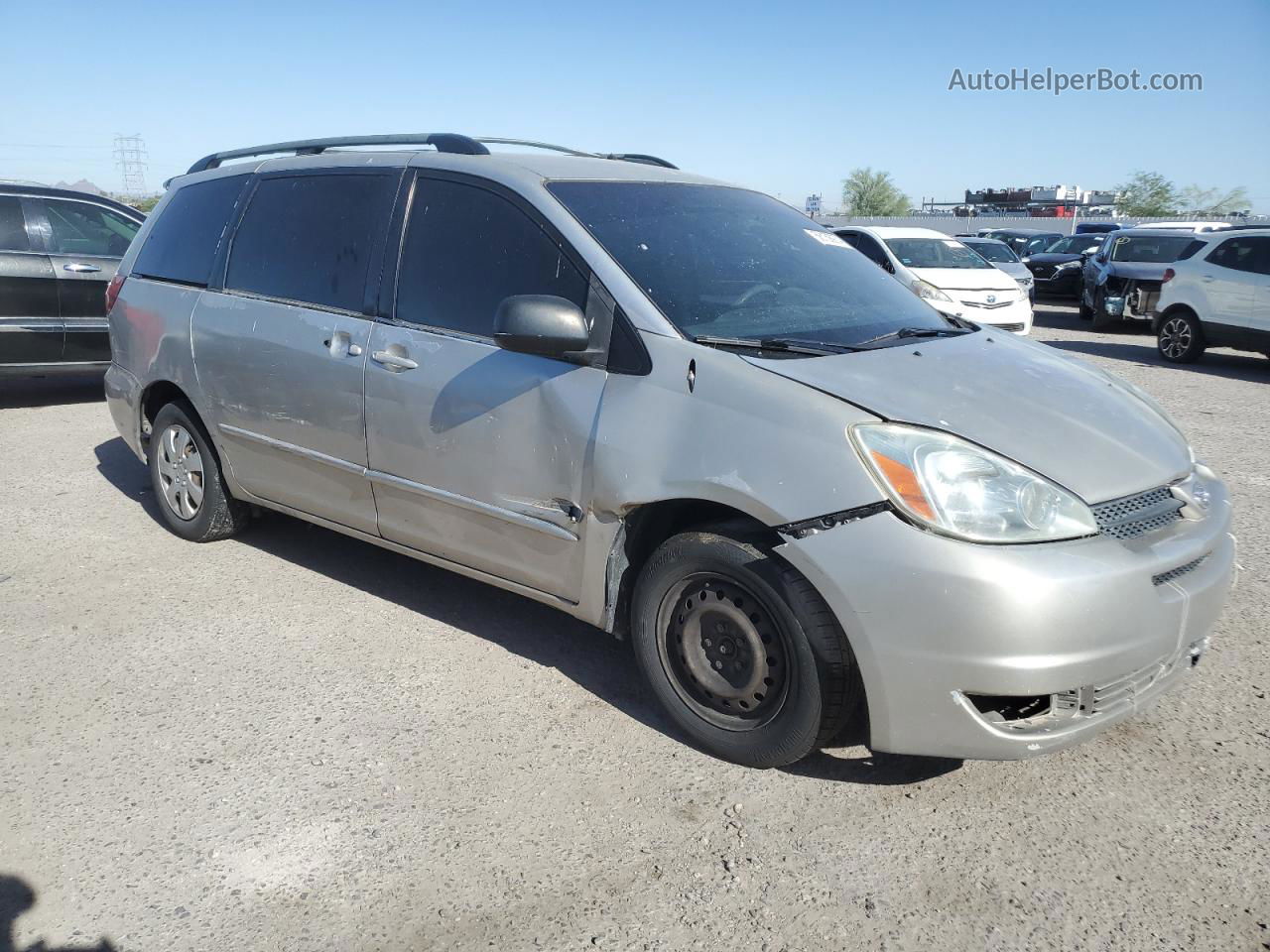 2005 Toyota Sienna Ce Gold vin: 5TDZA23C85S241704