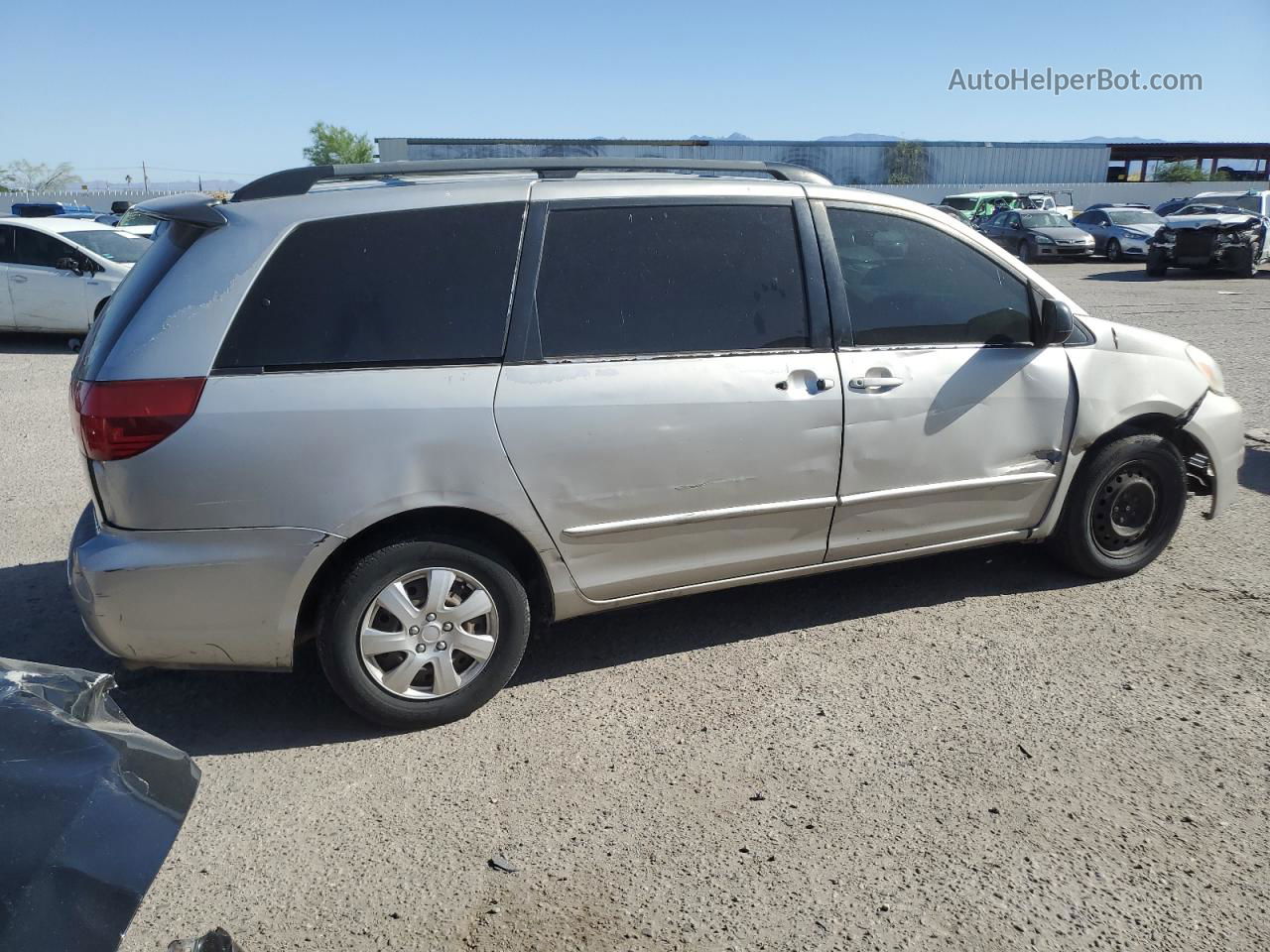 2005 Toyota Sienna Ce Золотой vin: 5TDZA23C85S241704