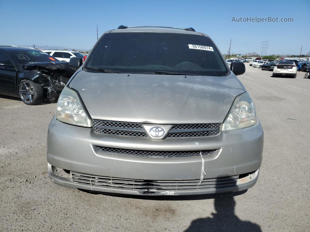 2005 Toyota Sienna Ce Gold vin: 5TDZA23C85S241704