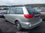 2005 Toyota Sienna Ce Silver vin: 5TDZA23C85S250824