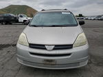 2005 Toyota Sienna Ce Silver vin: 5TDZA23C85S295150