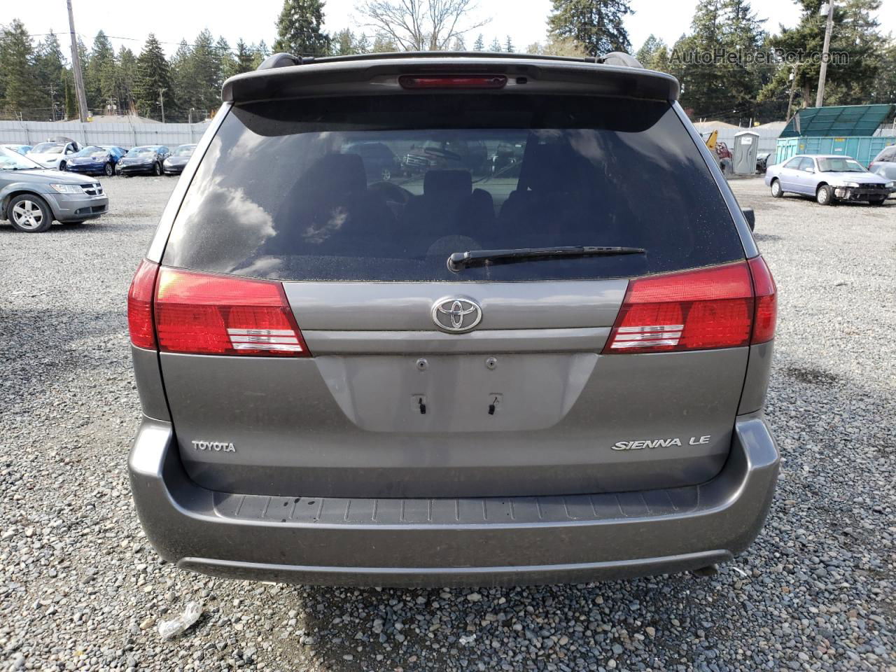 2005 Toyota Sienna Ce Gray vin: 5TDZA23C85S312464