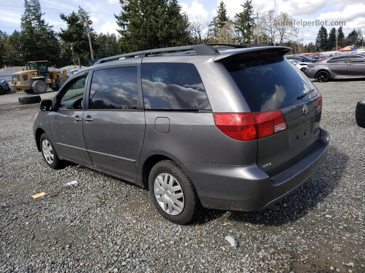 2005 Toyota Sienna Ce Gray vin: 5TDZA23C85S312464