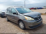 2005 Toyota Sienna Le Серый vin: 5TDZA23C85S335307