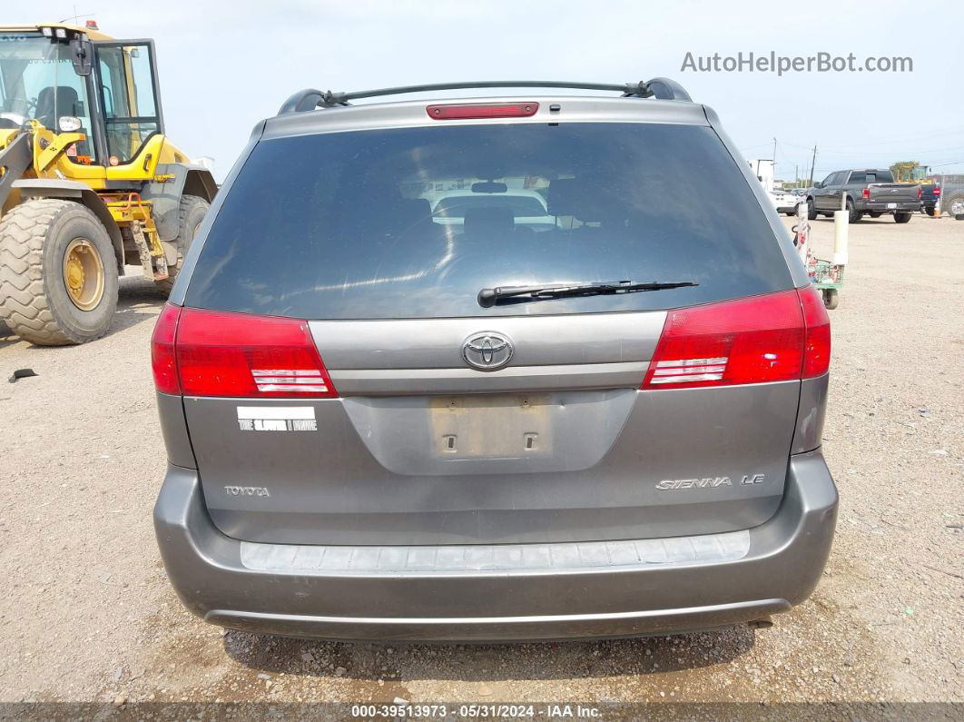 2005 Toyota Sienna Le Серый vin: 5TDZA23C85S335307