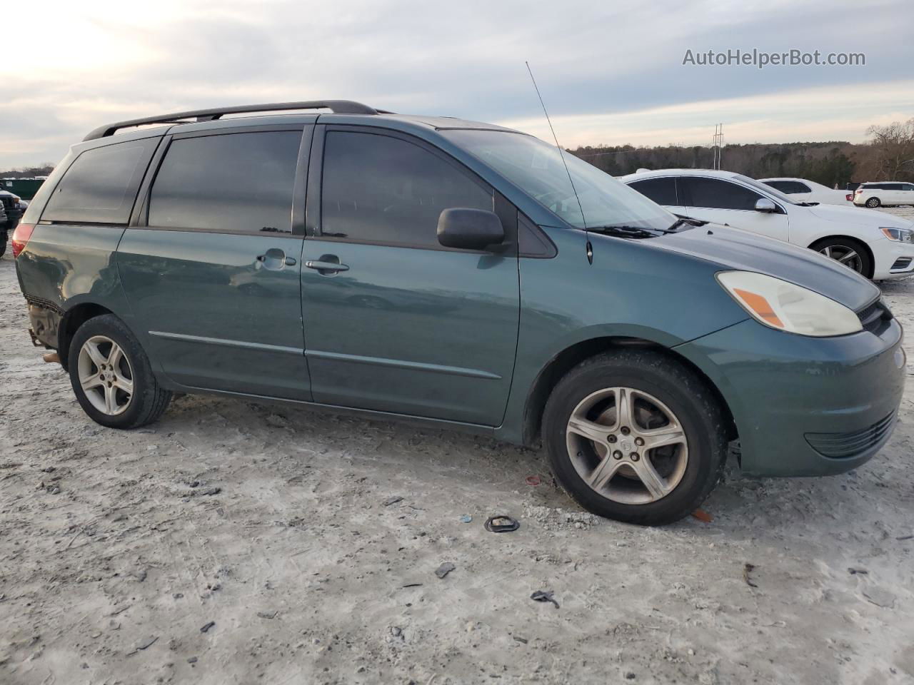 2005 Toyota Sienna Ce Зеленый vin: 5TDZA23C85S386046