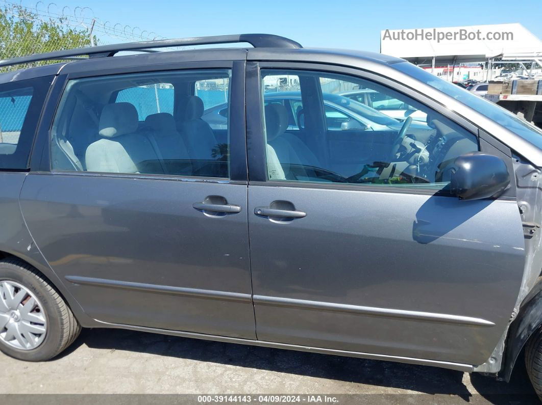 2004 Toyota Sienna Ce Gray vin: 5TDZA23C94S065521