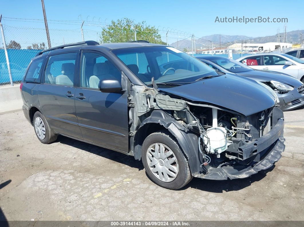 2004 Toyota Sienna Ce Gray vin: 5TDZA23C94S065521