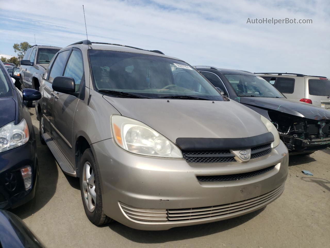 2004 Toyota Sienna Ce Золотой vin: 5TDZA23C94S073621