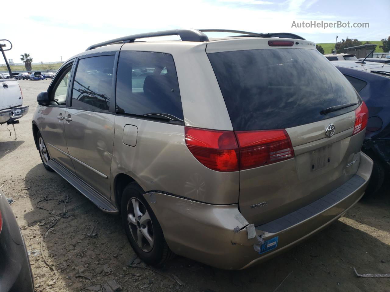 2004 Toyota Sienna Ce Золотой vin: 5TDZA23C94S073621