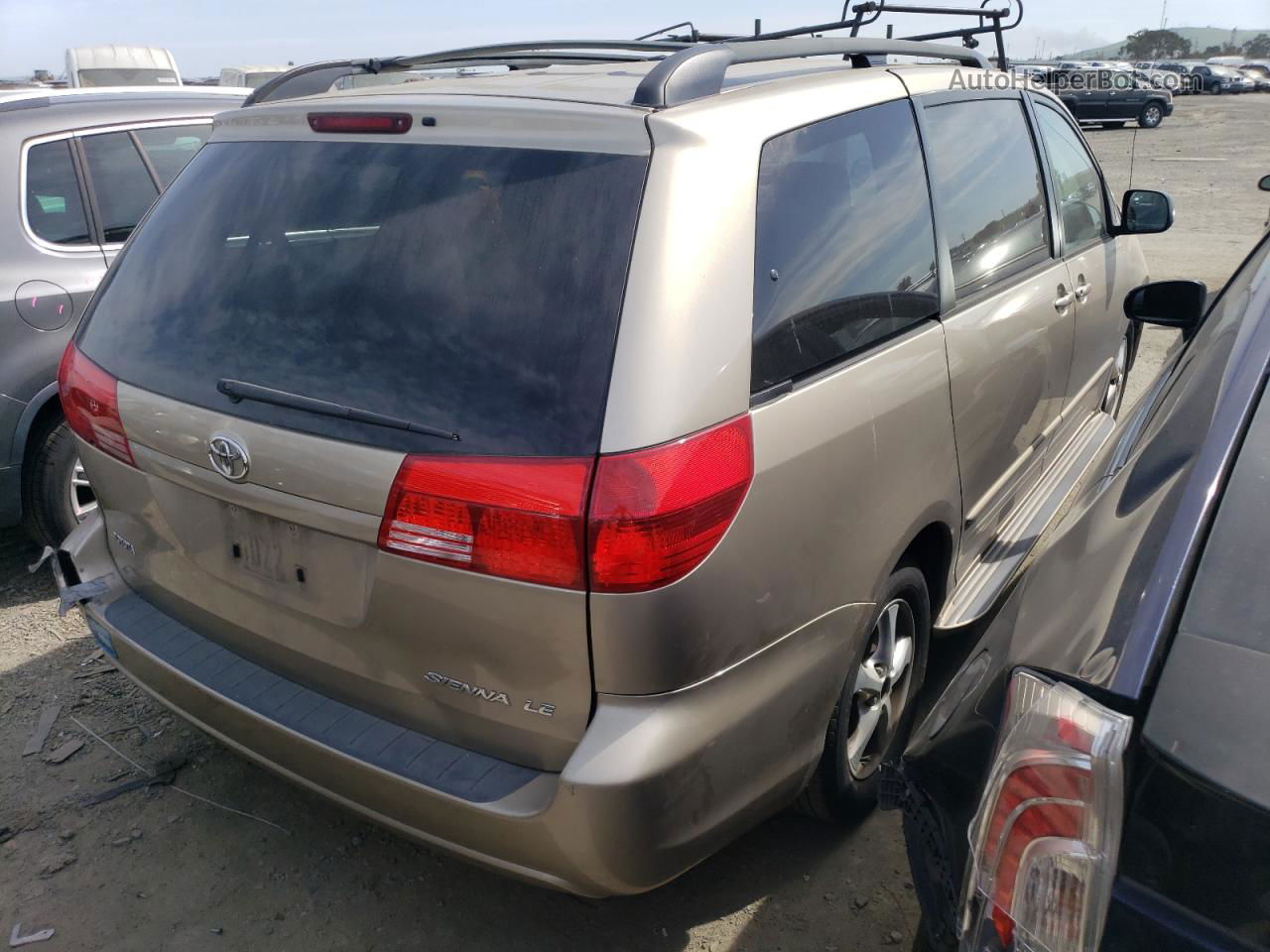 2004 Toyota Sienna Ce Gold vin: 5TDZA23C94S073621