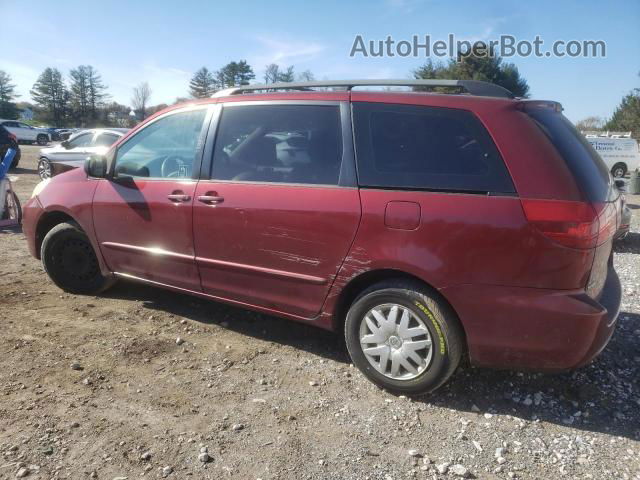 2005 Toyota Sienna Ce Burgundy vin: 5TDZA23C95S282357