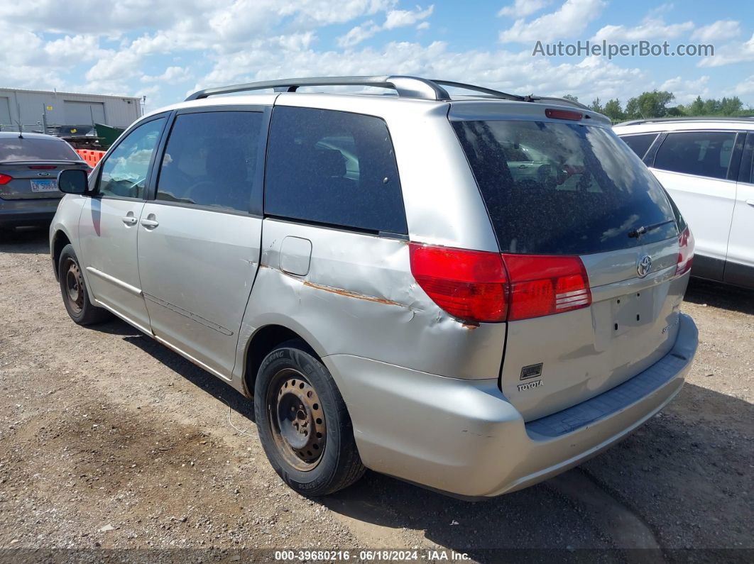 2005 Toyota Sienna Le Серебряный vin: 5TDZA23C95S382393