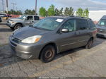 2004 Toyota Sienna Le Серый vin: 5TDZA23CX4S040580