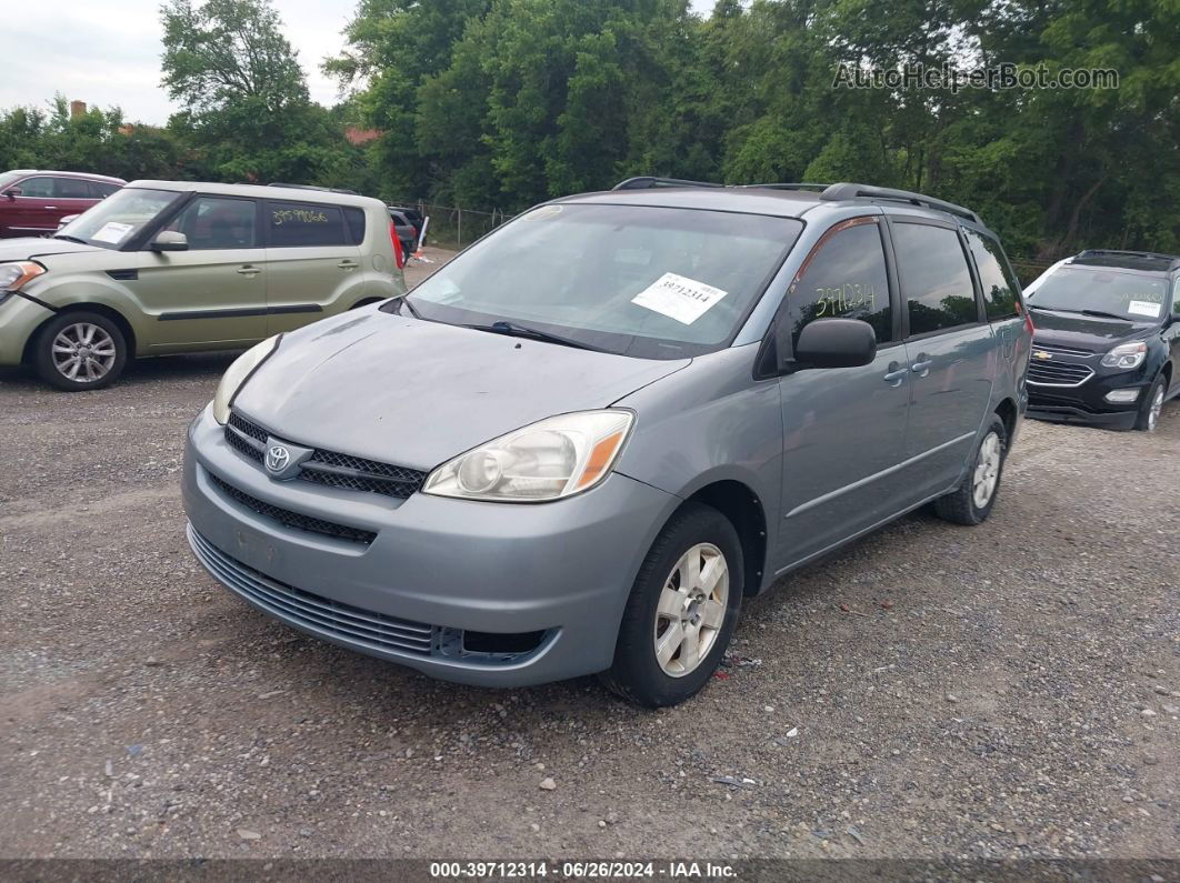 2004 Toyota Sienna Le Blue vin: 5TDZA23CX4S086460