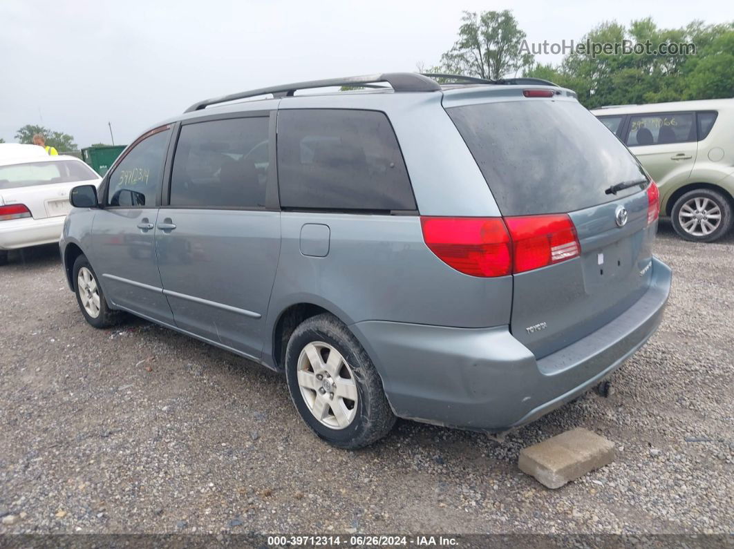 2004 Toyota Sienna Le Blue vin: 5TDZA23CX4S086460