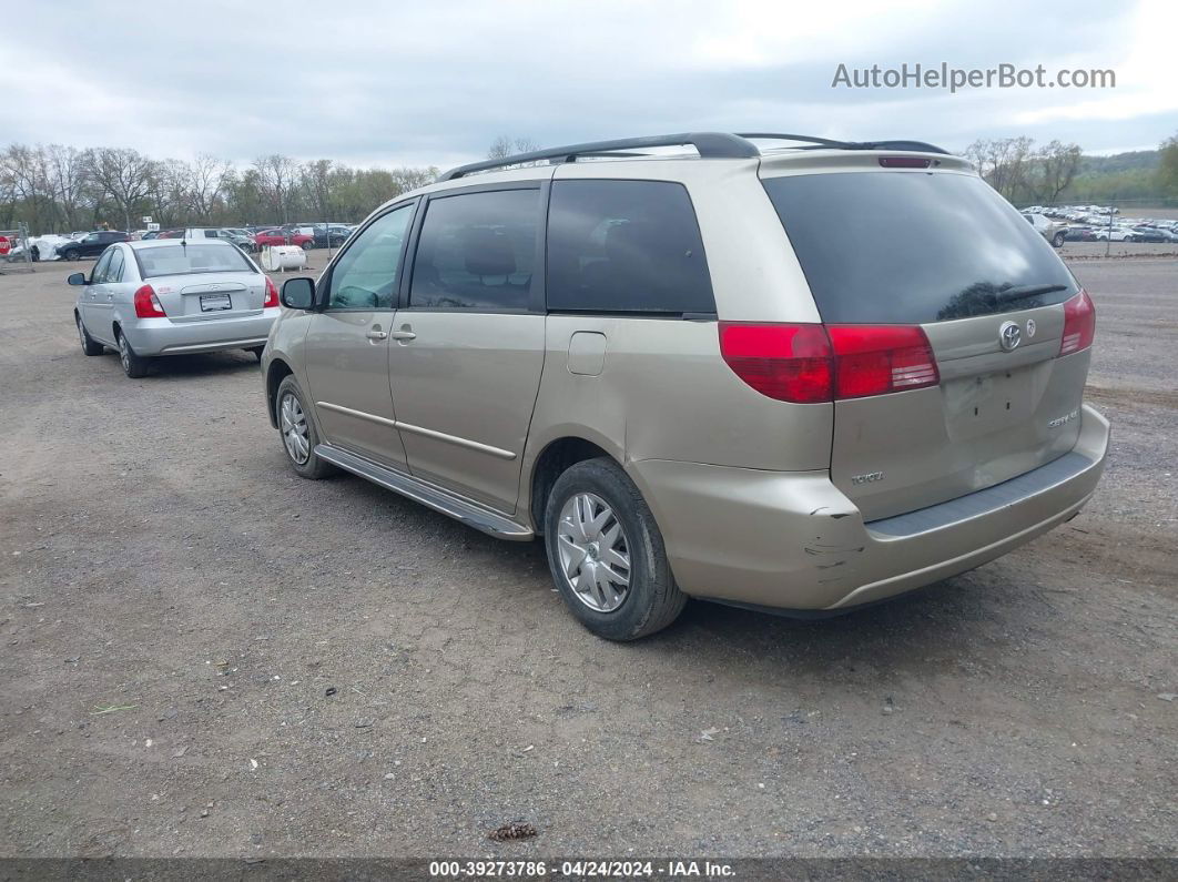 2004 Toyota Sienna Le Gold vin: 5TDZA23CX4S155194