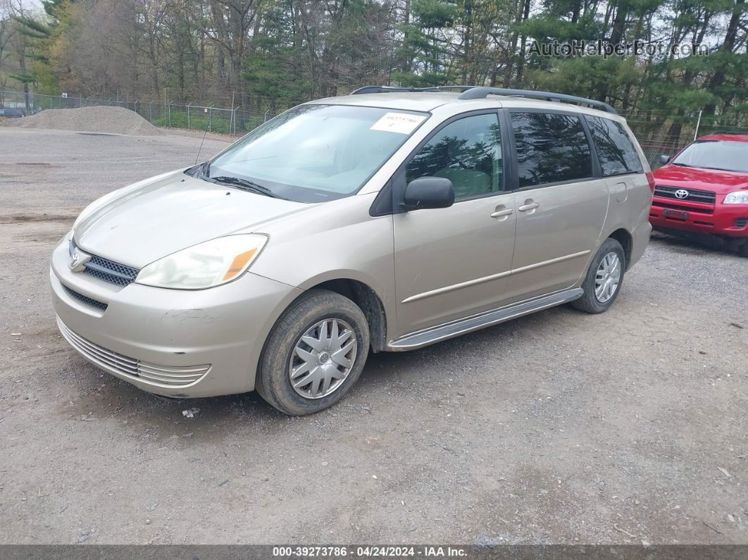 2004 Toyota Sienna Le Gold vin: 5TDZA23CX4S155194