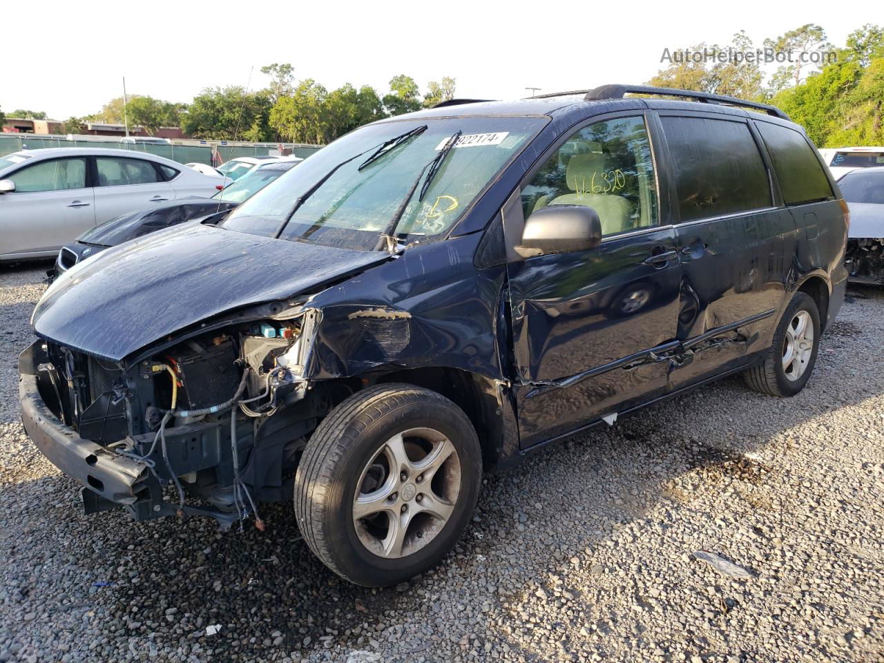 2005 Toyota Sienna Ce Blue vin: 5TDZA23CX5S316936