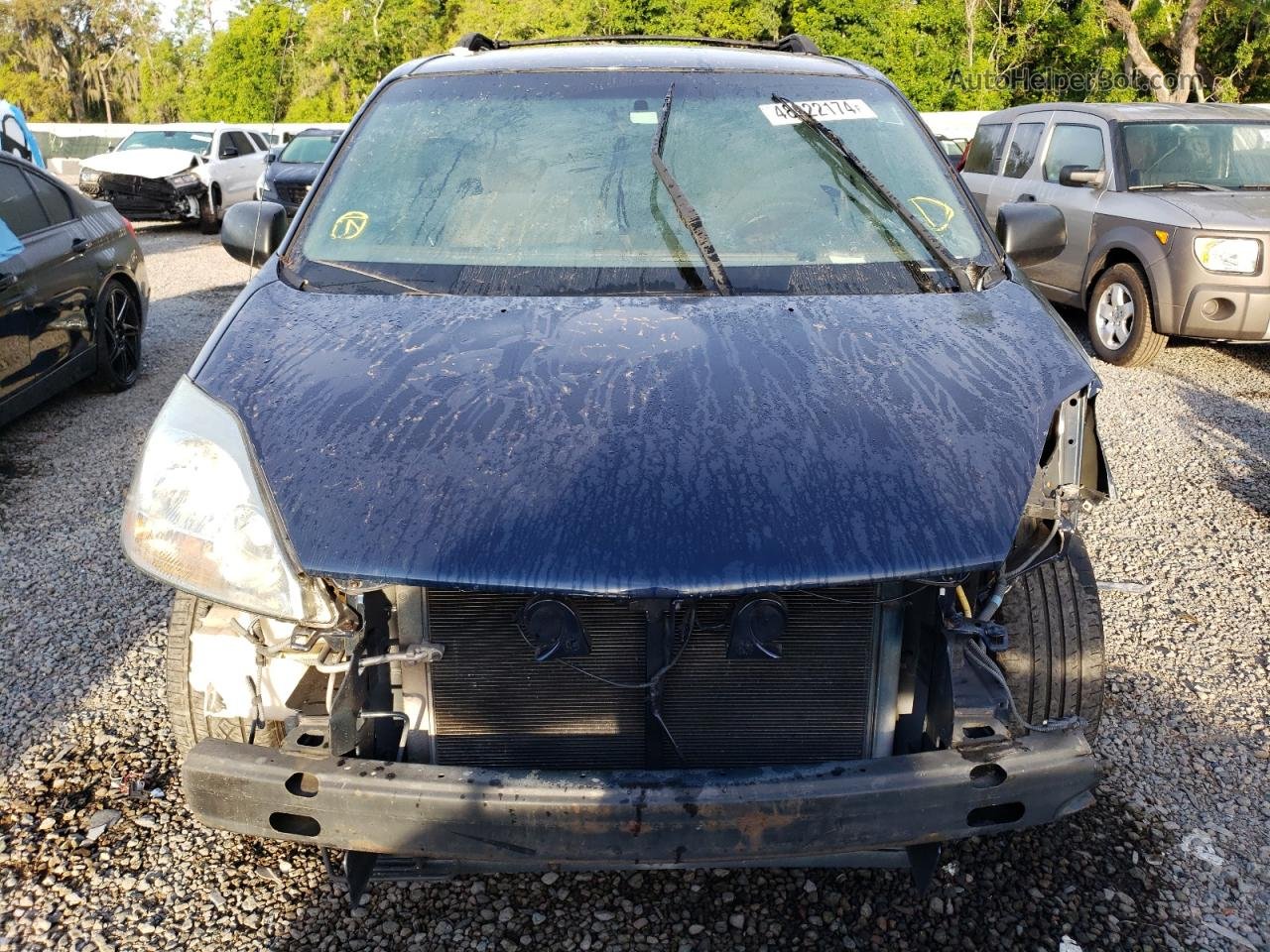 2005 Toyota Sienna Ce Blue vin: 5TDZA23CX5S316936