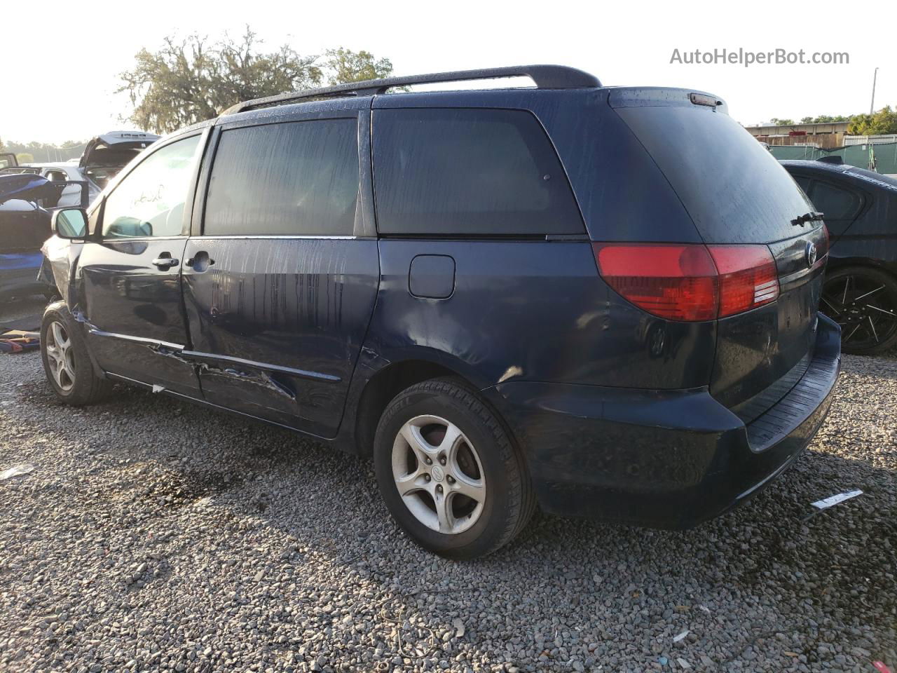 2005 Toyota Sienna Ce Blue vin: 5TDZA23CX5S316936