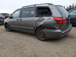 2004 Toyota Sienna Ce Gray vin: 5TDZA29CX4S187439