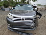 2011 Toyota Highlander Base Gray vin: 5TDZA3EH4BS008770